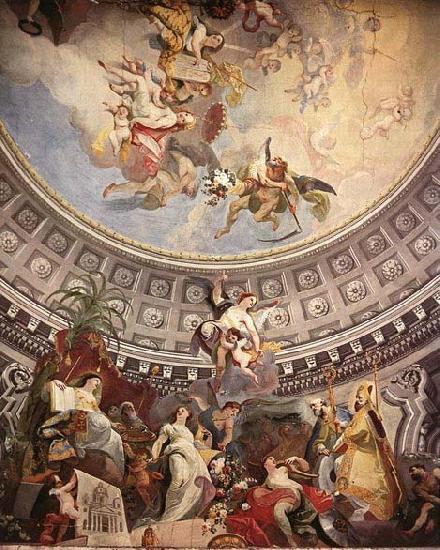 MAULBERTSCH, Franz Anton Ceiling decoration oil painting image